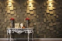 3D wall paneling historical room