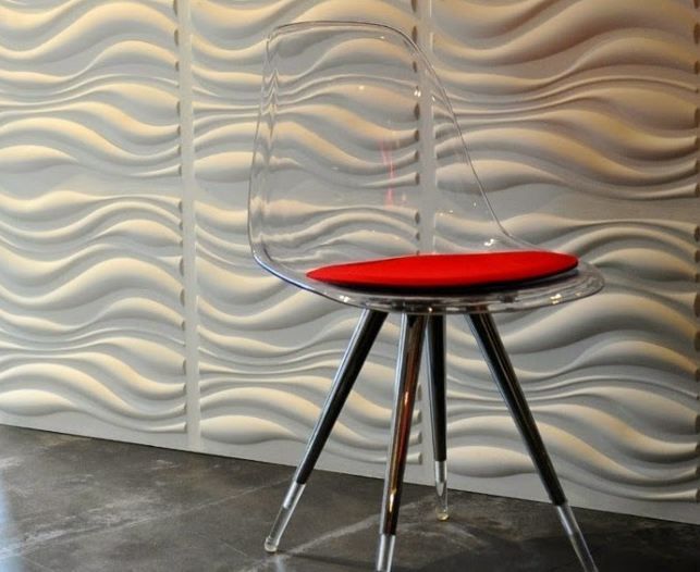 Innovative 3D Wall Panels Made of Sugar Cane Fiber