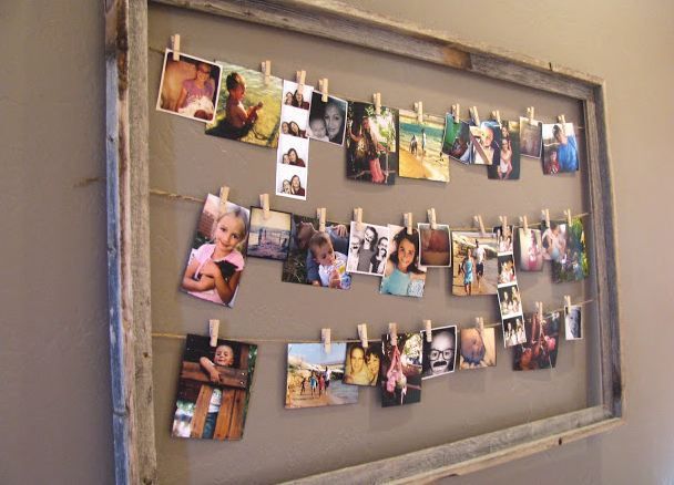 Creative Ways To Hang Photos Without Frames