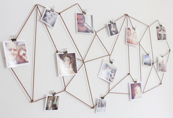 Creative Ways To Hang Photos Without Frames