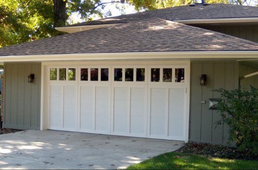 Garage Door Style Windows