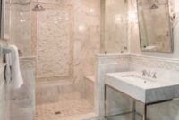 marble tiles in bathroom