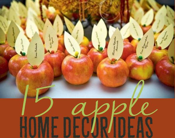 Apple Decorations for the Kitchen