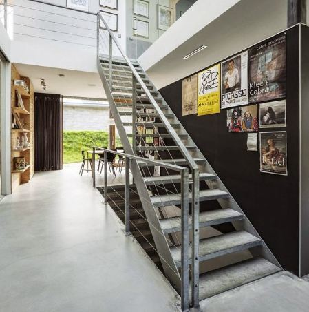 Stairs Wall Decoration Ideas