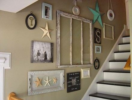 Stairs Wall Decoration Ideas