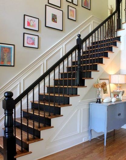 Stairs Wall Decoration Ideas