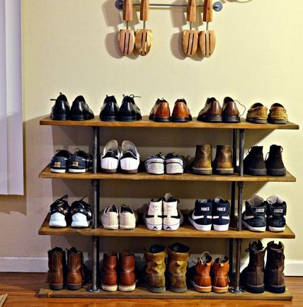 Advantages of Applying Wooden Shoe Rack Ideas