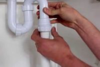 Installing Bathroom Sink Drain Pipe