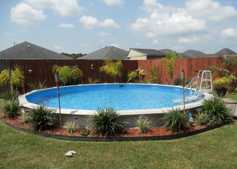 How to Landscaping Around Above Ground Pool