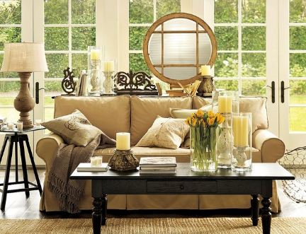 Pottery Barn Living Rooms