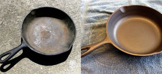 How to Clean Rusty Cast Iron