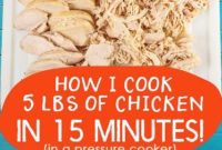 how to cook chicken breast in pressure cooker