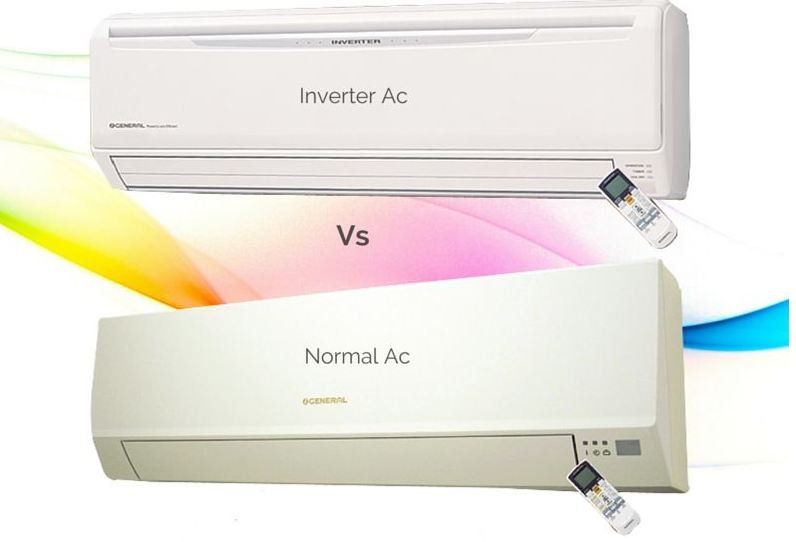 difference between inverter ac and normal ac