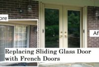 Replacing Sliding Glass Door with French Doors