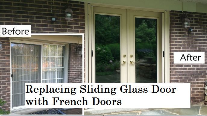 Replacing Sliding Glass Door with French Doors