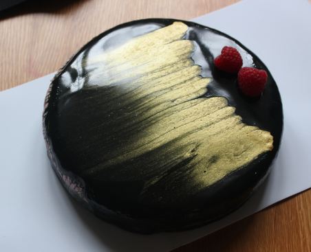 Mirror Glazed Cake