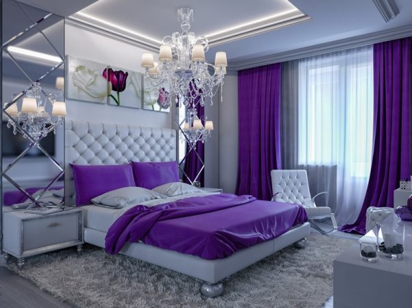 Bedroom Designs using Purple Ideas