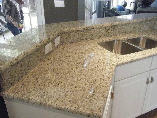 Giallo Ornamental Granite for Warm & Elegant Kitchen Design